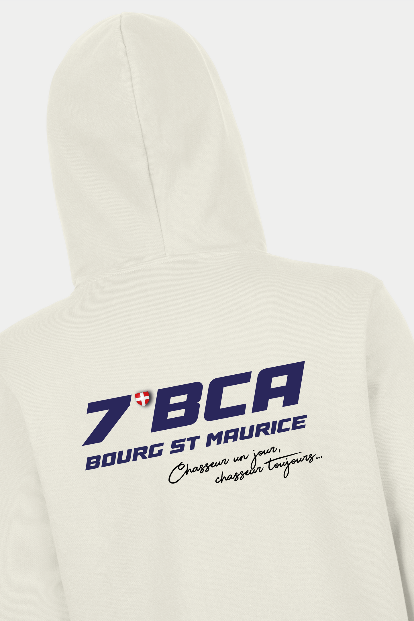 Précommande Sweat 7°BCA blanc Crème