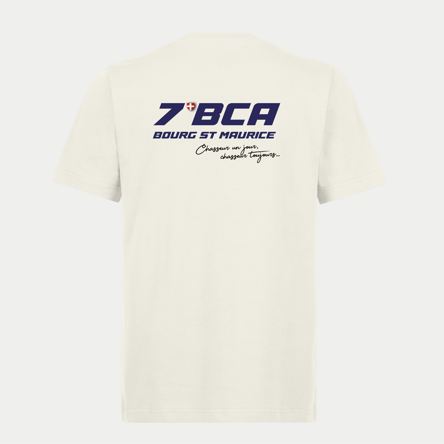 précommande T-shirt 7°BCA Blanc Crème